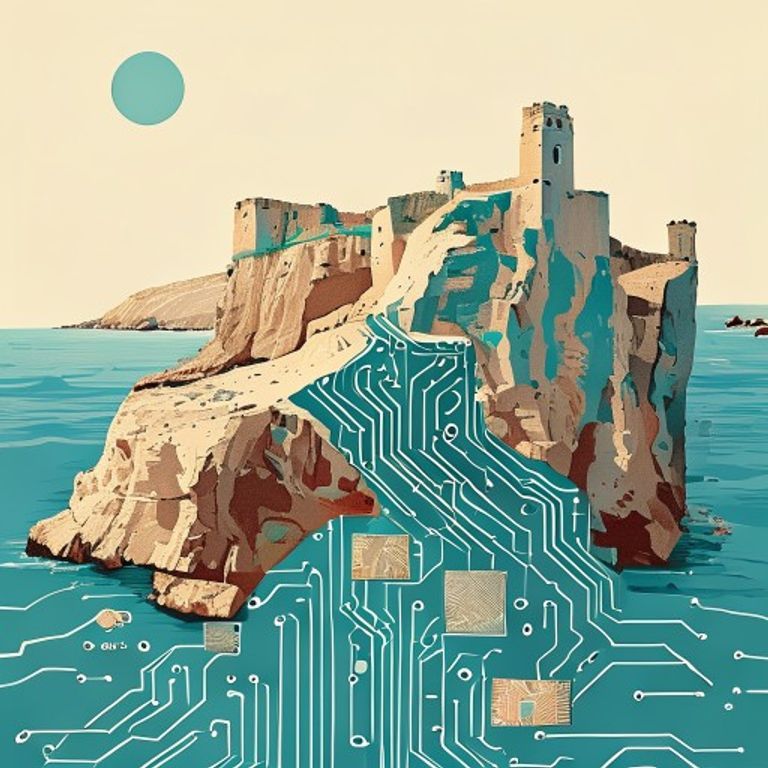 Illustration for Gibraltar AI Services